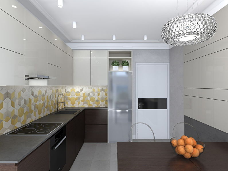 Kitchen interior for a young family - photo 1