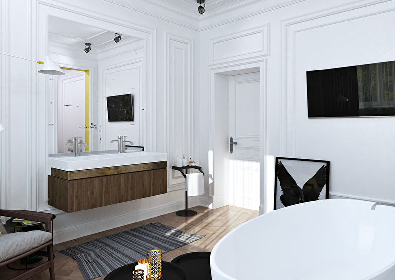 Yellow Stripe Bathroom - photo 4