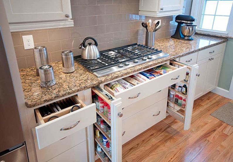 Storage Systems - Small Kitchen Design