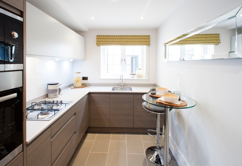 Interior design of a small kitchen - photo