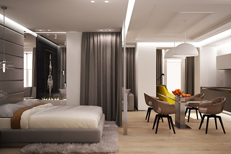 Design project of one-room apartment - photo 3
