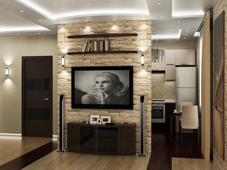Appartamento in stile moderno, 41 m2 - foto 2