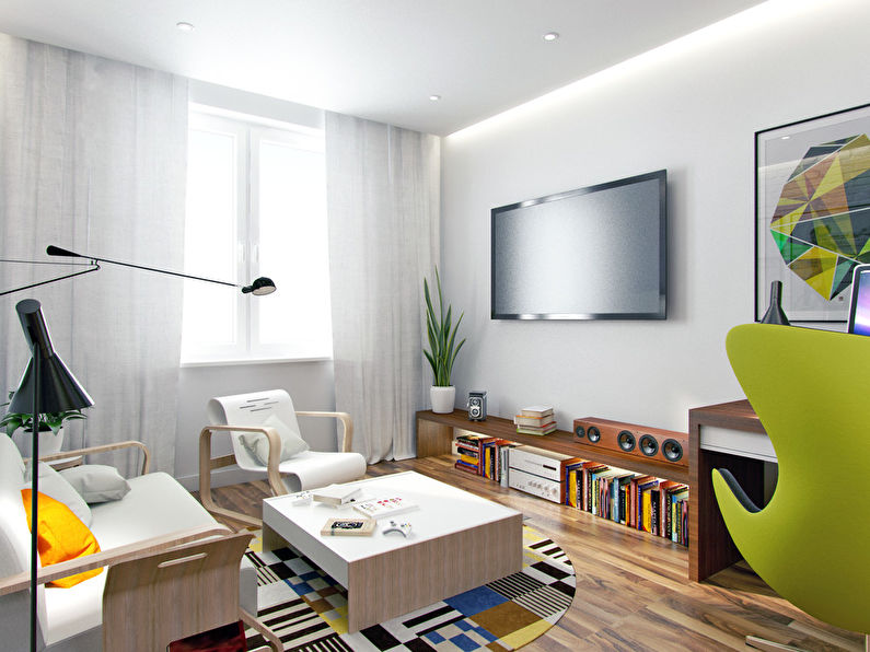 The project of the apartment 