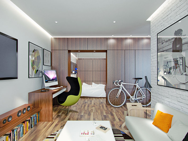 Project of NEST Apartment, 43 m2 - photo 4