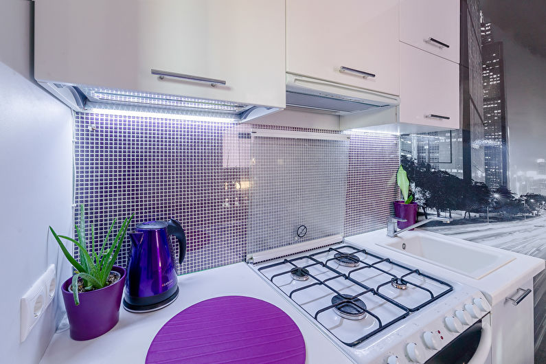 Design of a small apartment of 20 sq.m.