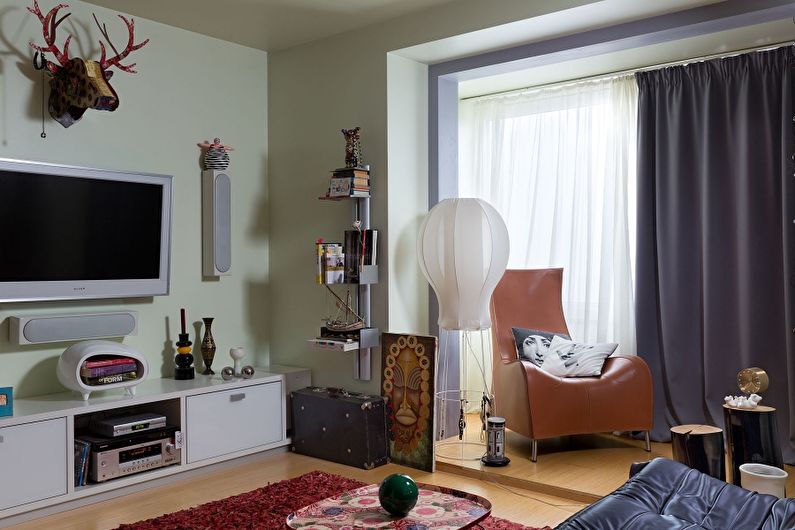 Design of a small apartment of 33 sq.m. in Kiev