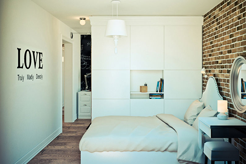 Interior design of a small apartment 32 sq.m.