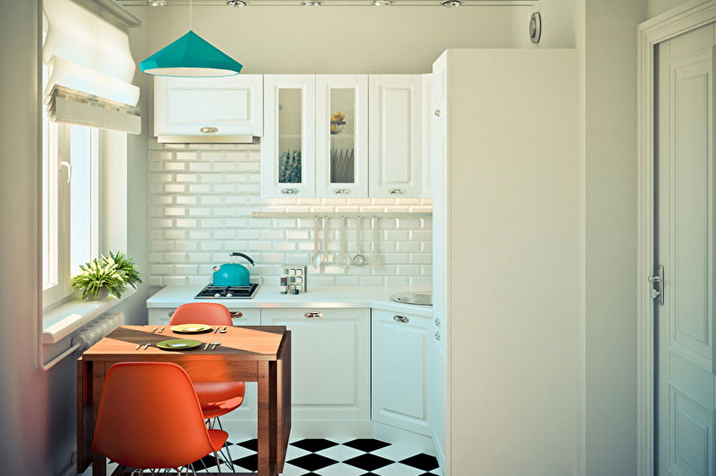 Interior design of a small apartment 32 sq.m.
