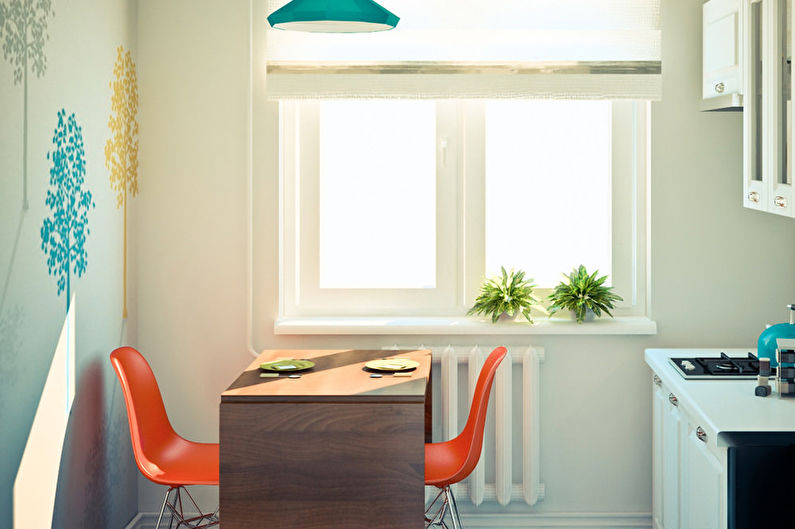 Interior design of a small apartment 32 sq.m.