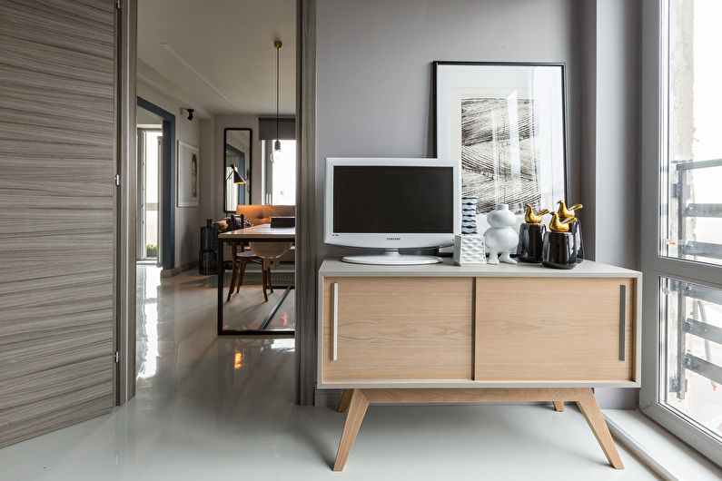 Design of a small apartment by Irina Krasheninnikova