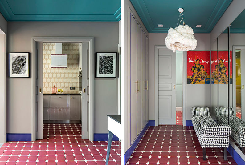 Design of a small apartment in Moscow