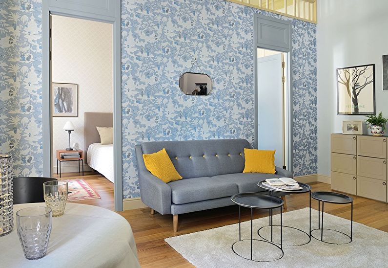 Design of a small apartment in Granatny Lane, Moscow