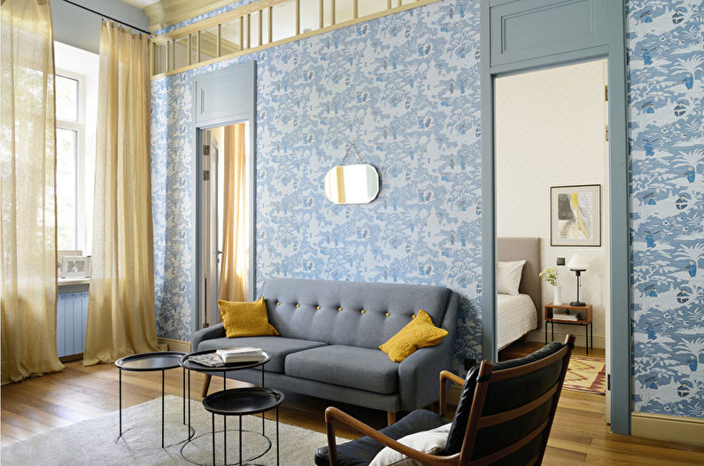Design of a small apartment in Granatny Lane, Moscow