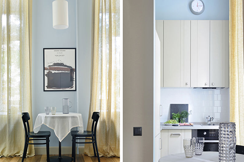Design of a small apartment in Granatny Lane, Moscow