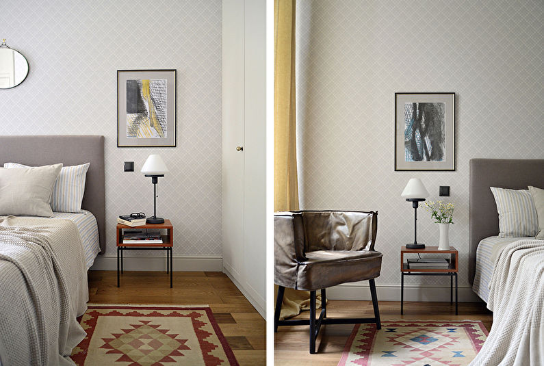 Design of a small apartment in Granatny Lane, Moscow