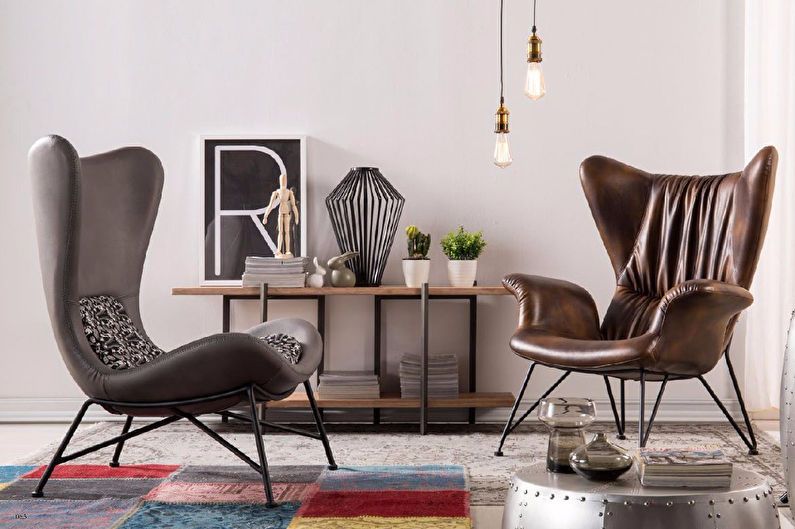 How to arrange furniture in the living room 20 sq.m.