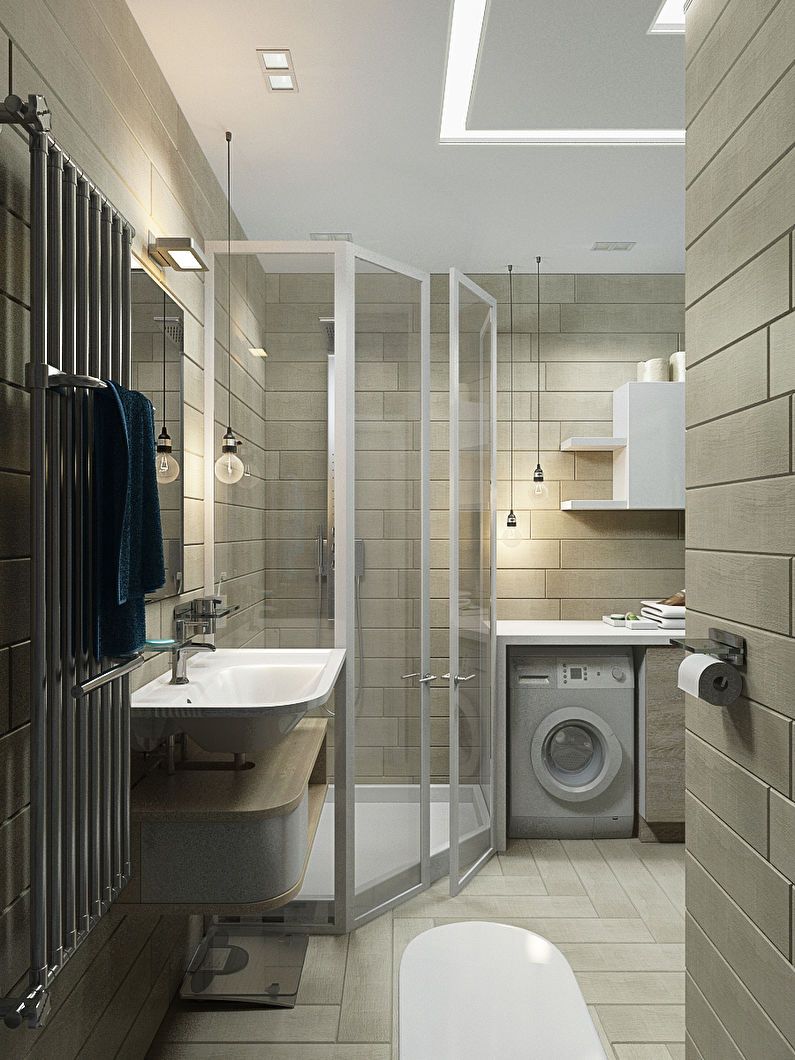 Design of a studio apartment for a girl
