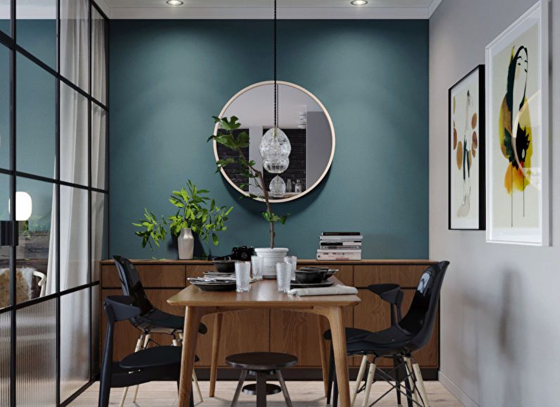 Design of a one-room apartment in Kiev