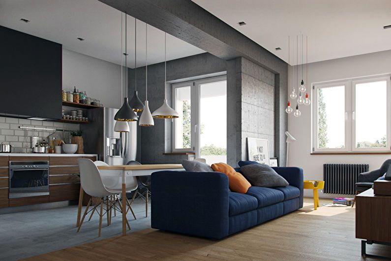 Studio Apartment Design - Proper Lighting