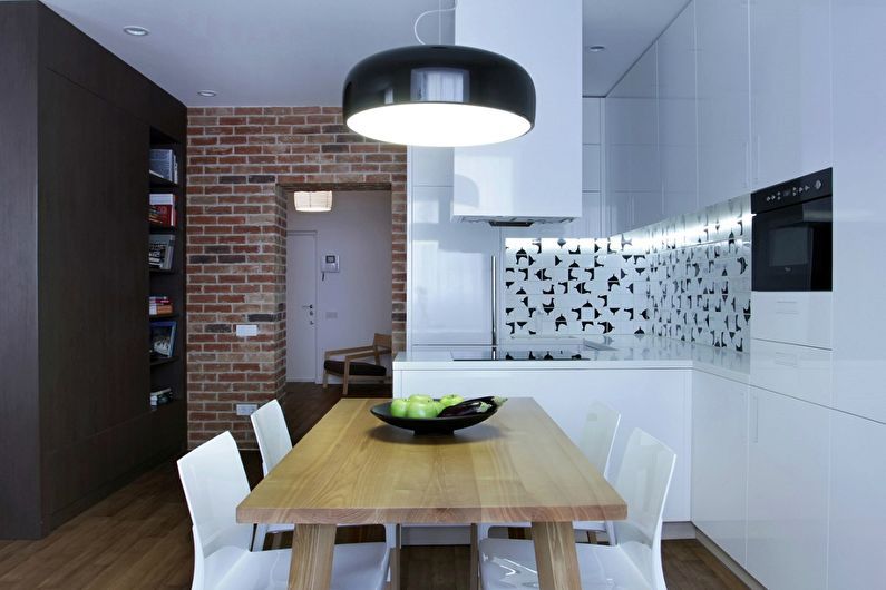 Interior design of a studio apartment - photo