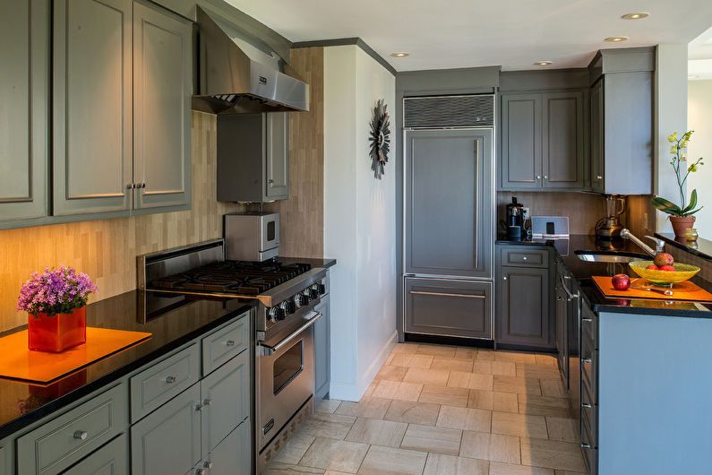 Kitchen design 6 sq.m. - gender