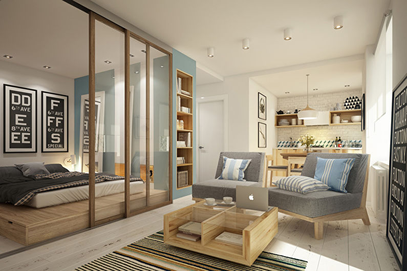 Apartament studio 40 mp