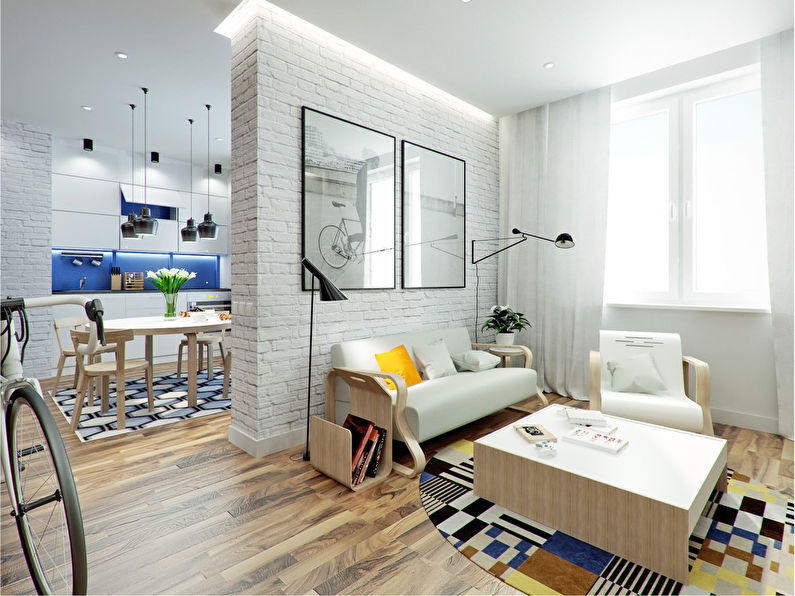 The project of the apartment 