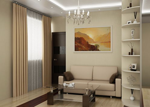 Apartment in a modern style, 41 m2