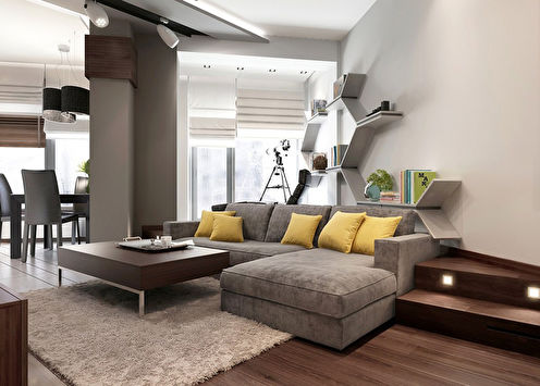 Studio apartment in St. Petersburg