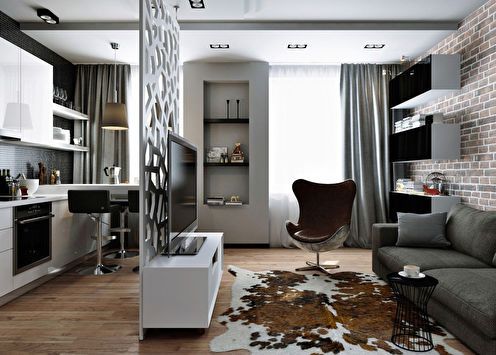 75 ideas for designing a studio apartment