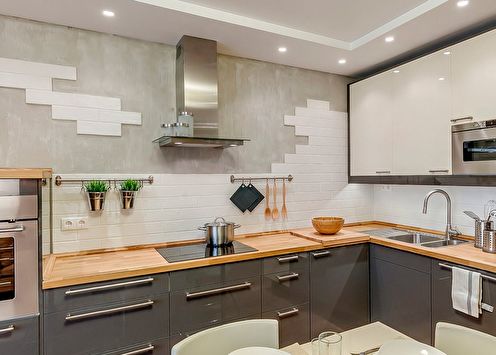Wall decoration in the kitchen: what material to choose