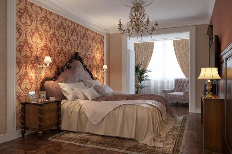 Vlies Tapete für das Schlafzimmer - Foto