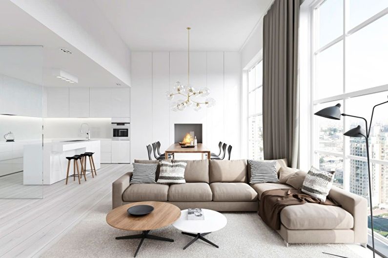 Minimalism Living Room Design Features