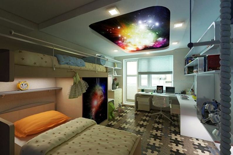 Children's room - High-tech style apartment design