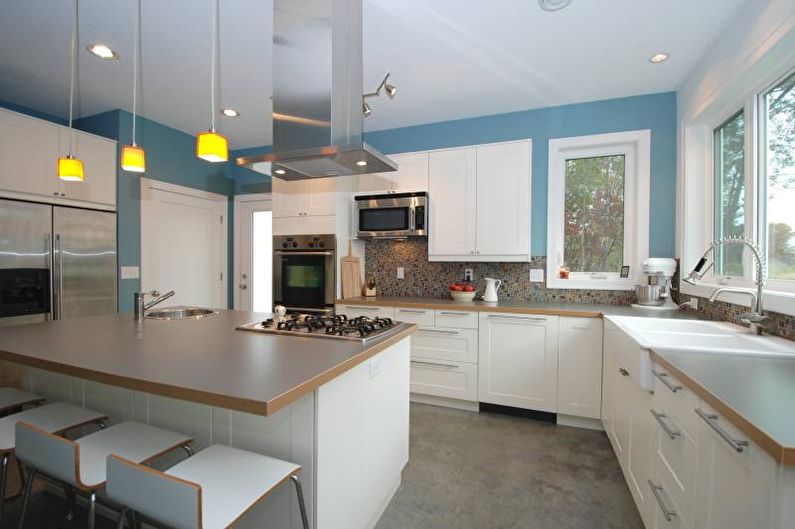 Particle board kitchen