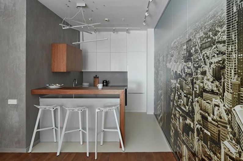 Particle board kitchen