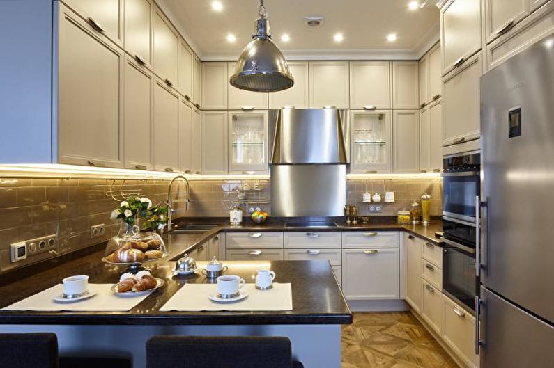 Countertop for kitchen made of artificial stone