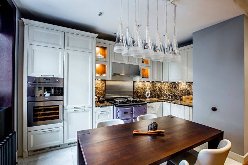 Countertop for kitchen made of natural stone