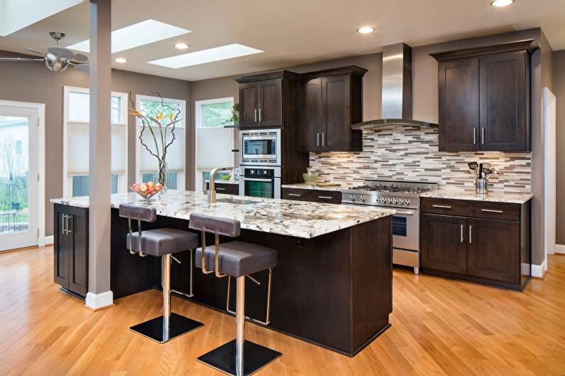 Countertop for kitchen made of natural stone
