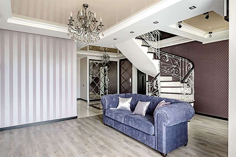 Design of a two-level apartment on the street. Marfinskaya - photo 1