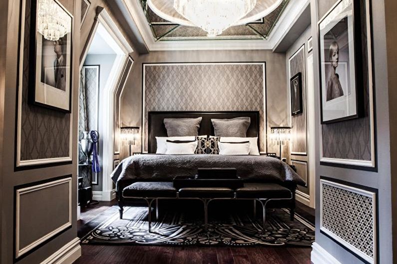 Art Deco Bedroom Design - Wall Decoration