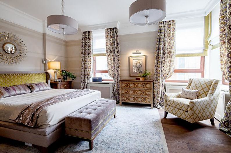 Art Deco Bedroom Design - Furniture