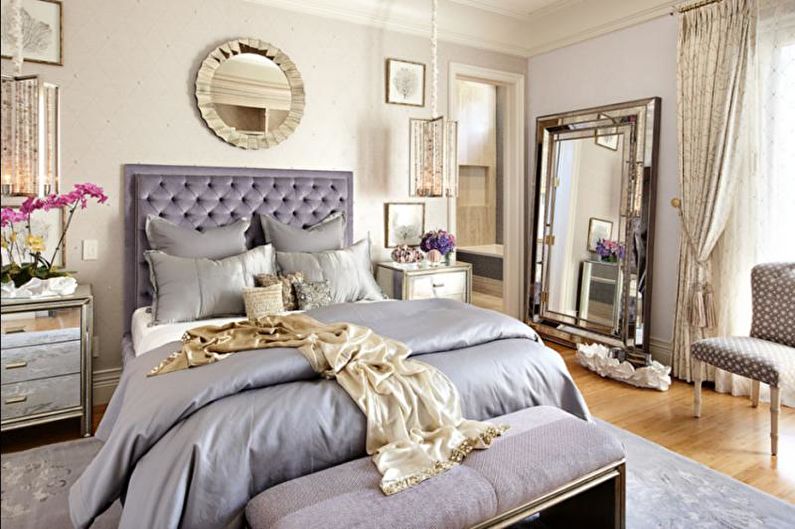 Art Deco Bedroom Design - Decor and Textile