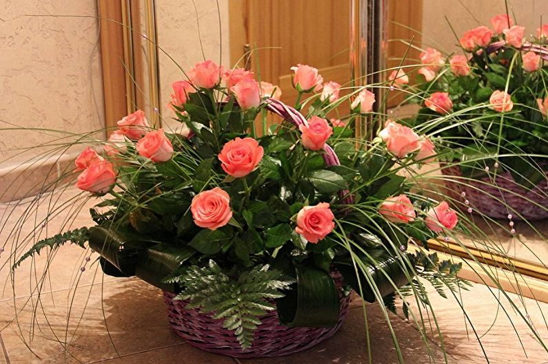 Indoor rose - photo