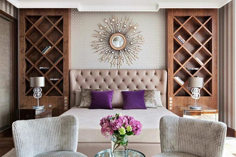 Art Deco bedroom: 80 beautiful ideas
