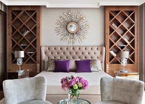 Art Deco bedroom: 80 beautiful ideas