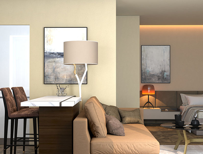 Dự án thiết kế căn hộ 40 m2 - ảnh 3