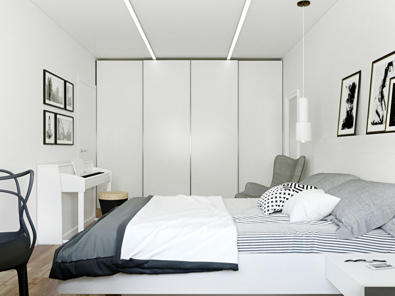 Little White: Ang disenyo ng apartment 32 sq.m. - larawan 1