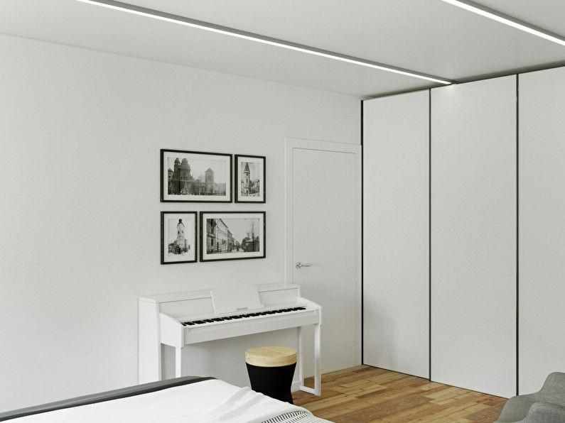 Little White: Ang disenyo ng apartment 32 sq.m. - larawan 3
