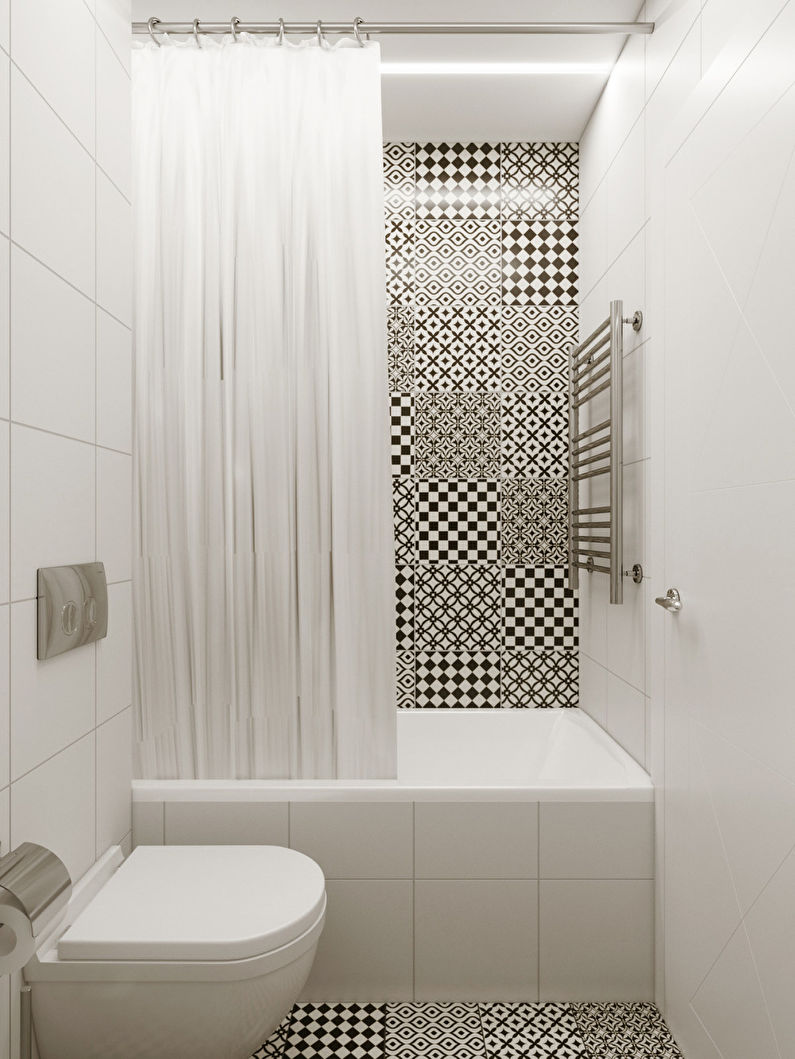 Little White: Ang disenyo ng apartment 32 sq.m. - larawan 6